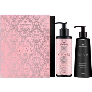 Mahogany Kit Glam Sabonete Liquido 250Ml E Hidratante 200Ml