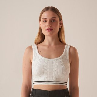Top Fila Slim Uc Basic Tricot Feminino Incolor