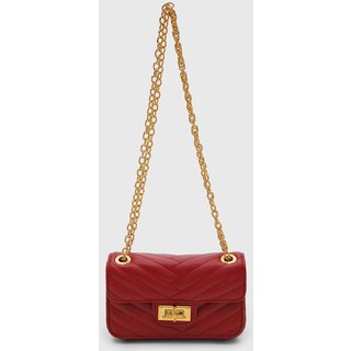 Bolsa Feminina Santa Lolla Matelassê Vermelha