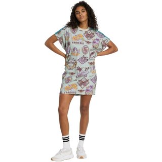 Vestido comercial adidas X FARM adidas Sportswear Cinza