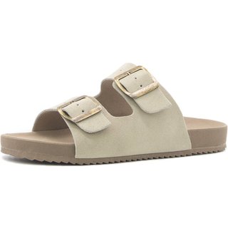 Papete Rasteira Sandalia Couro Off White Tellini Store
