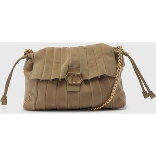 Bolsa Tiracolo Feminina Arezzo Shoulder Bege
