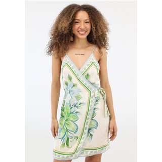Vestido Feminino FARM Estampa Floral Off-White