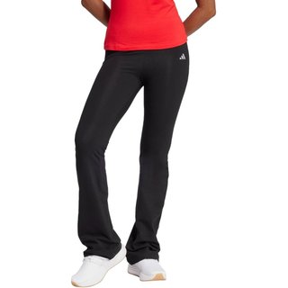 Calça legging Flare Essentials com Logo Pequeno adidas Sportswear Preto
