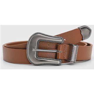 Cinto Santa Lolla Fivela Western Marrom