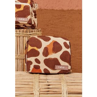 Necessaire Estampada Sami Bege