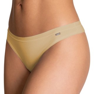 Calcinha Loba Fio Dental Algodão Com Elastano 40355 Natural Peach