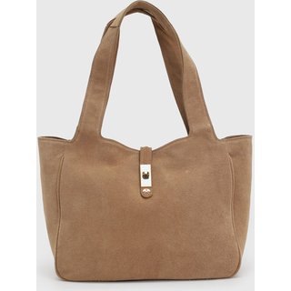 Bolsa Feminina Luiza Barcelos Grande Bege