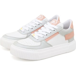 Tênis Sapatênis Feminino Sneacker DUBUY 029FG Cinza