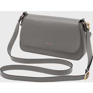 Bolsa Transversal Couro Mariart Mucuripe Cinza