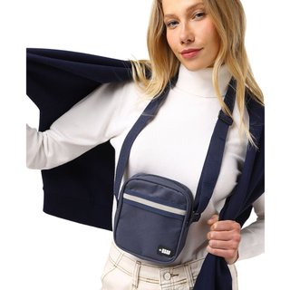 Bolsa Feminina Transversal Shoulder Bag Mini Bag Crossbody Star Shop Azul