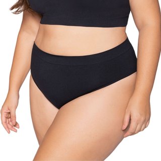 Calcinha Básica Plus Size Sem Costura Loba Lupo