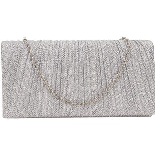 Bolsa Feminina Festa Melamel Fs78 5010078 Prata