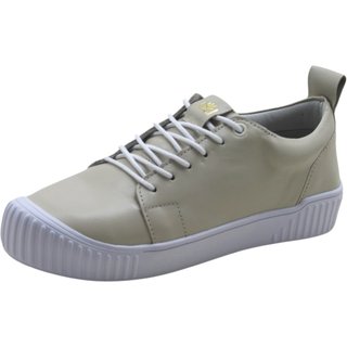 Tenis Casual Lirom Flat Em Couro Nude