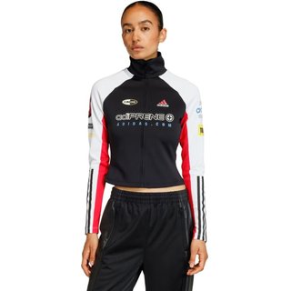 BLUSA TEAMGEIST SLIM FULL ZIP adidas Originals Preto