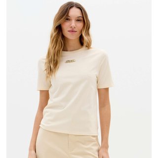 Camiseta Easy Lança Perfume New Baby Look Ve26 Bege Feminino