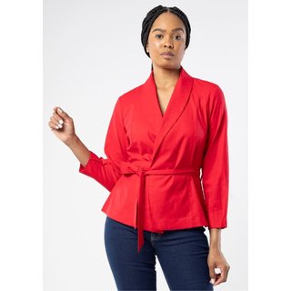 Kimono m/l Pau a Pique Básico Vermelho VERMELHO - XL Pau a Pique