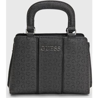 Bolsa Feminina Guess Média Monograma Grafite