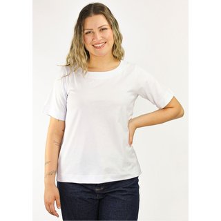 Blusa Pau a Pique Manga Curta Básica Branco BRANCO - XL Pau a Pique