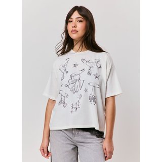 Camiseta Box Estampa Alfinetes Estrelas