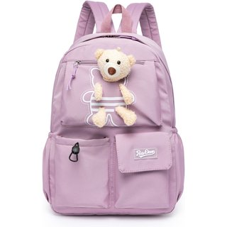 Mochila Feminina Menina Polo One Reforçada Bolsa Escolar Ursinho