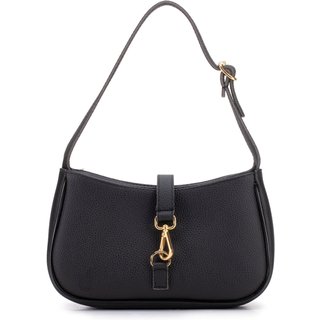 Bolsa Feminina Maria Milão Lateral Charme Preta