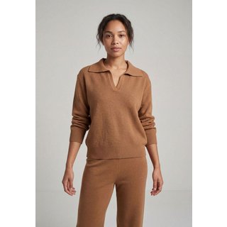 Blusa Feminina Facinelli Gola Polo Caramelo