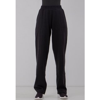 Calça Moletom Rioutlet Wide Leg Pantalona Preta