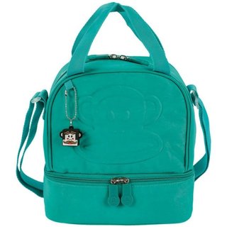 Infantil - Lancheira 2 Compartimentos Paul Frank Classics Verde - Esmeralda Verde