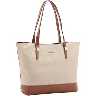 Bolsa Feminina Chenson Microfiber Bege 3184598