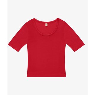 Blusa Feminina Ribana de Viscose Rovitex Vermelho