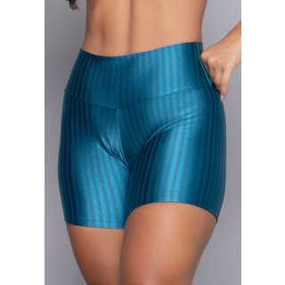Short New Zig Bella Fiore Modas Compressão 3D Fitness Ikat Azul