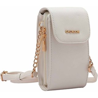 Bolsa Feminina Chenson Original Transversal Off-White 3484935