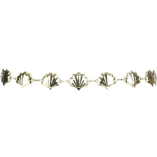 Cinto Crisfael Corrente Metal Conchas Dourado - Mira