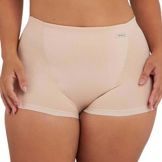 Calcinha Boxer Modeladora Zero Barriga Dilady 333202 CHOCOLATE