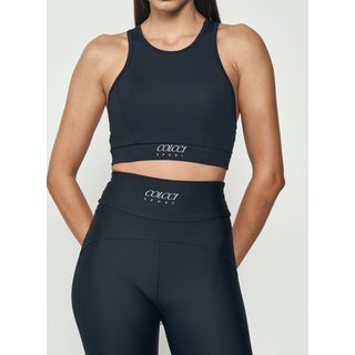 Top Feminino Colcci Sport Original Preto Com Bojo