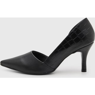 Scarpin Feminino cê Salto Alto Preto