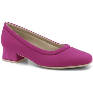 Sapato Social Feminino Rosa Comfortflex 2495422-5