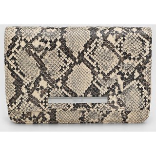 Bolsa Feminina Santa Lolla Snake Print Bege