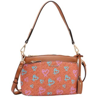 Bolsa Feminina Chenson Classic Heart Marrom 3484786