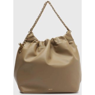 Bolsa Tiracolo Feminina Arezzo Hobo Alça Dupla Bege