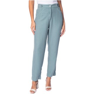Calça Feminina Biamar Reta Bolsos Verde