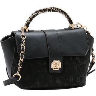 Bolsa Feminina Chenson Deluxe Satchel Mão 3485444 Preto