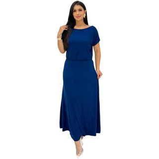 Vestido Longo Marinho