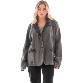 Blazer Jeans Feminino Arauto Black