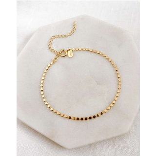 Pulseira Dots Banho Ouro