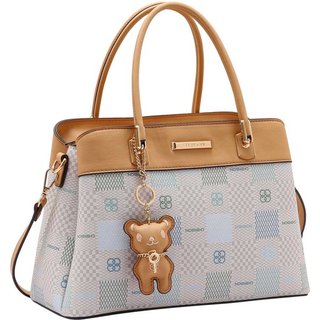 Bolsa Feminina Chenson Original Elemento Gráfico Mão Off-White 3485095