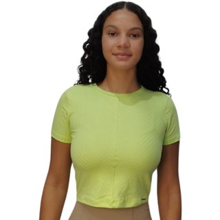 Blusa Cropped Canelada Lunender
