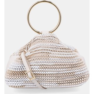 Bolsa Clutch Pequena Tear Luz da Lua - 2000332 Luz Da Lua Off-white