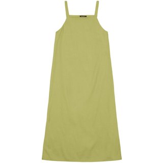 Vestido feminino midi em linho Essendi -Verde Verde